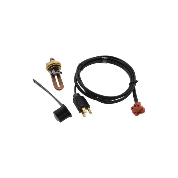 Zerostart Engine Heater - 600W 120V, 30Mm Plug, Brass Adapter Ud Truck 3100012 - main